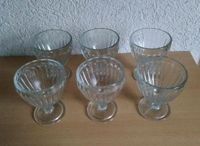 Eisbecher, 6 Stk. aus Glas, DDR Thüringen - Erfurt Vorschau