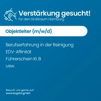 Objektleiter/in / Servicemanager/in (m/w/d) Wandsbek - Hamburg Poppenbüttel Vorschau