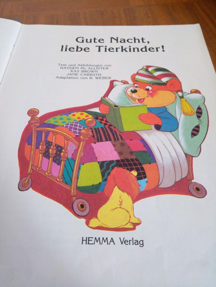 80er Jahre Kinderbuch Gute Nacht Geschichten Tiere vorlesen in Laichingen