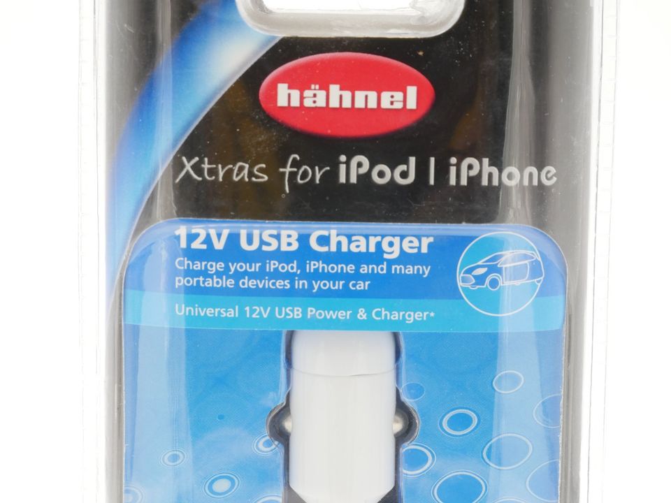 Hähnel 12V USB Ladegerät auch für I-Pad, I-Phone, Neuware in Göppingen