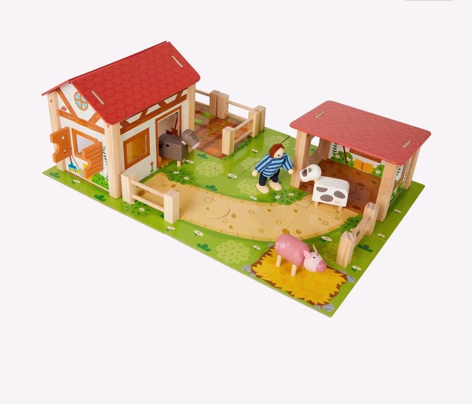 NEU Holzspielzeug Bauernhof Kinder Weihnachtsgeschenk in Baden-Württemberg  - Ludwigsburg | Holzspielzeug günstig kaufen, gebraucht oder neu | eBay  Kleinanzeigen ist jetzt Kleinanzeigen