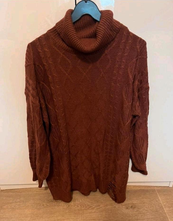 Damen Strickpullover, Rollkragenpullover, Shein,  Größe S/36 in Schwarzenbruck