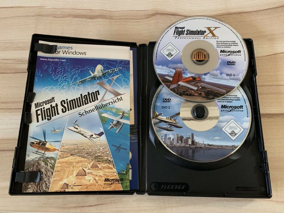 Microsoft Flight Simulator X Professional Edition in Sandhausen