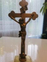 Kreuz/Kruzifix/Standkreuz Jesus INRI aus Messing Wandsbek - Hamburg Rahlstedt Vorschau