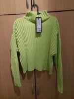 Kurzer Strickpulli S neongrün neu Kr. München - Oberschleißheim Vorschau