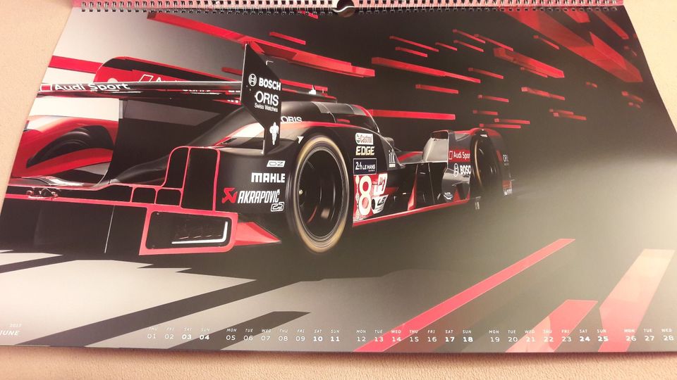 Audi Motosport Original Kalender aus 2017 43 x 60 cm Din A2 in Schwerin