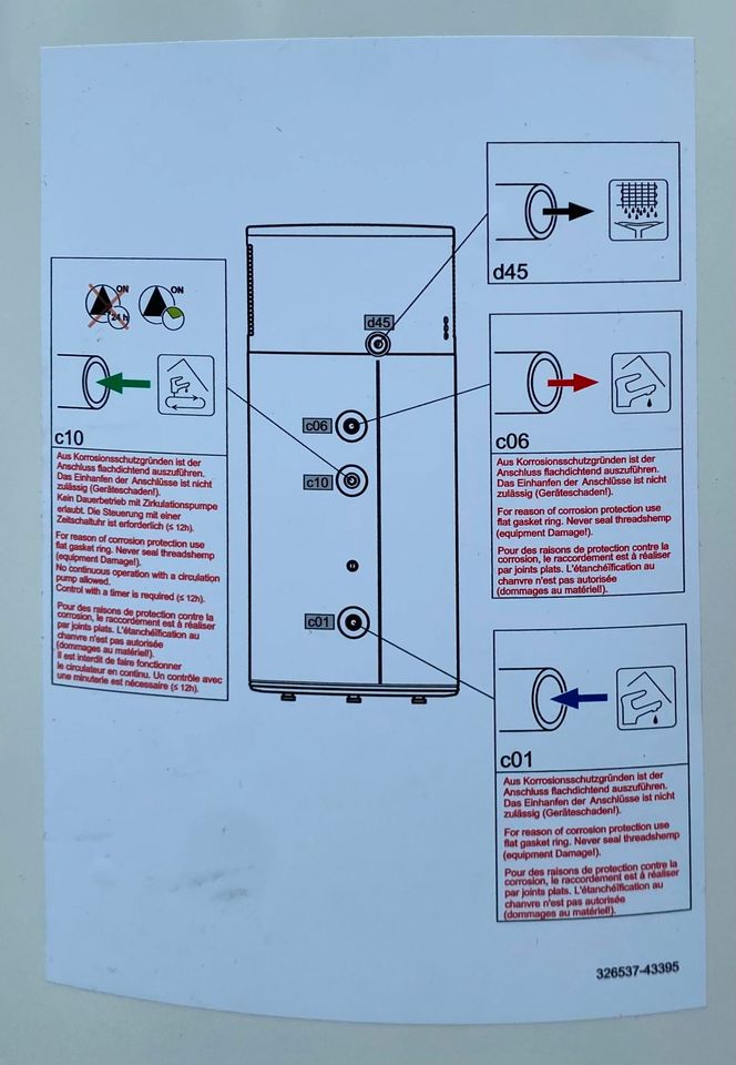 Stiebel Eltron Warmwasser-Wärmepumpe WWK 220 electronic weiß, Großhandelwaren kaufen Restposten Paletten in Tanna