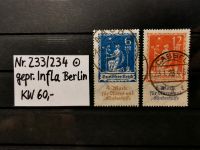 Deutsches Reich Mi-Nr. 233/234 geprüft Infla, gestempelt Sachsen-Anhalt - Gardelegen   Vorschau