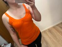 Nur einmal getragenes Sommer Top in orange in Größe S Bayern - Augsburg Vorschau