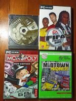 4 PC DVD, Tomb Raider 4, FIFA 2003, Monopoly, Midtown Madness Nordrhein-Westfalen - Schalksmühle Vorschau