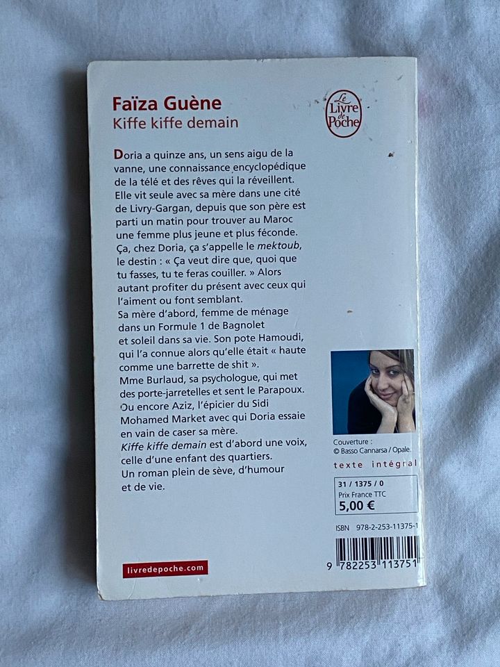 Buch Kiffe kiffe demain Faïza Guène Livre de Poche Französisch in Hamburg