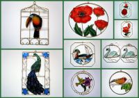 10 Fensterbilder Bilder Perlmutt Blumen Vögel Pfau Schwan Ente Hessen - Kassel Vorschau