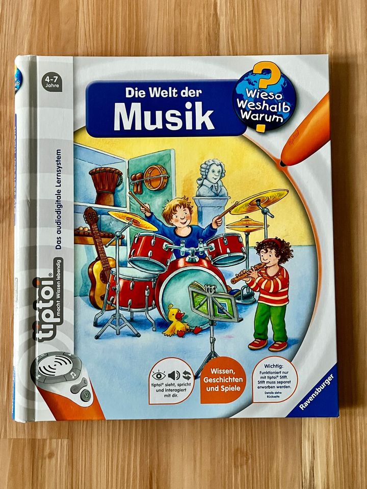 Ravensburger tiptoi Buch "Die Welt der Musik" in Magdala