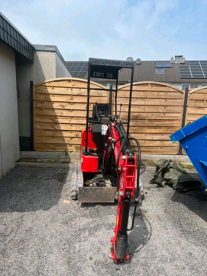 Bagger 800kg und dumper in Düsseldorf