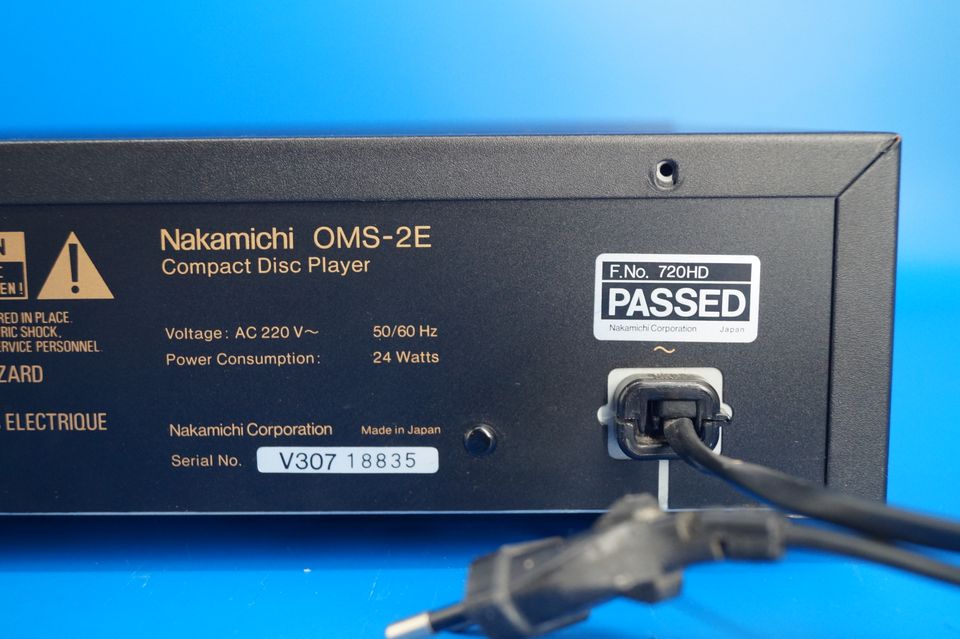 [10158] Nakamichi OMS-2E High-End CD-Player  (Defekt) in Hockenheim