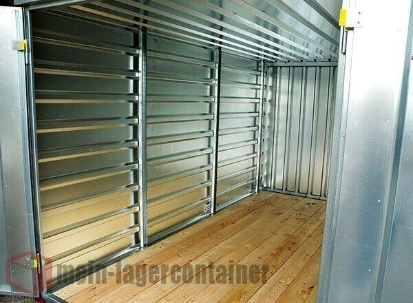 3x2m Materialcontainer Schnellbaucontainer 2-flgl. Tür Holzboden in Laatzen