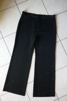 Neu Hose elegant schick Schlaghose Schwarz Ziersteine bestickt 42 Baden-Württemberg - Teningen Vorschau