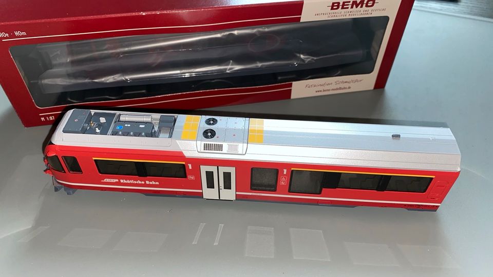 Bemo AGZ Zug 7-teilig der RhB mit Innenbeleuchtung in Erlangen