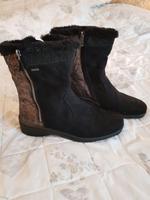 Damen, Ara, Gore Tex, Winter Stiefel, Gr.7H, wie 40,5.schw. Gold Bayern - Donauwörth Vorschau