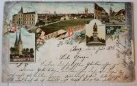 Postkarte Burg bei Magdeburg, 1898 Sachsen-Anhalt - Aken Vorschau