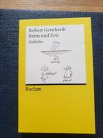 Gernhardt, Robert: Reim und Zeit. Gedichte - Reclam Berlin - Mitte Vorschau
