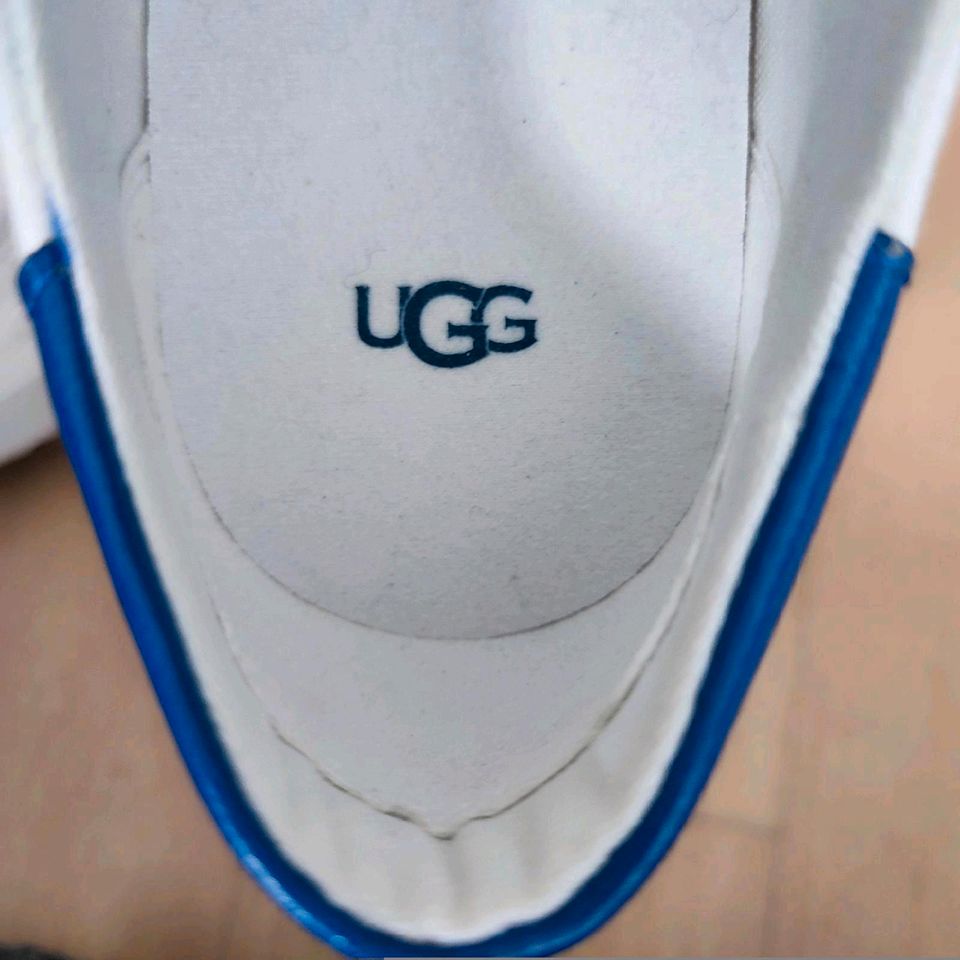 Original UGG Alameda Lace Lederschuhe Sneakers in Düsseldorf
