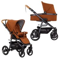 Naturkind Lux Evo - 2in1 Kinderwagen-Set - Terracotta - inkl. Babywanne Lux Evo + Sportsitz - GOTS-zertifizierter Hersteller - NEU Hessen - Fulda Vorschau