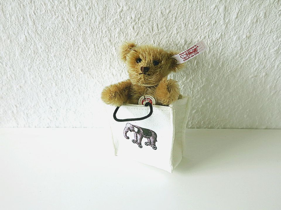 Teddy Bär STEIFF 682636 „Miniatur 2013“ Mohair zimt 13x7cm LIMITI in Lüneburg