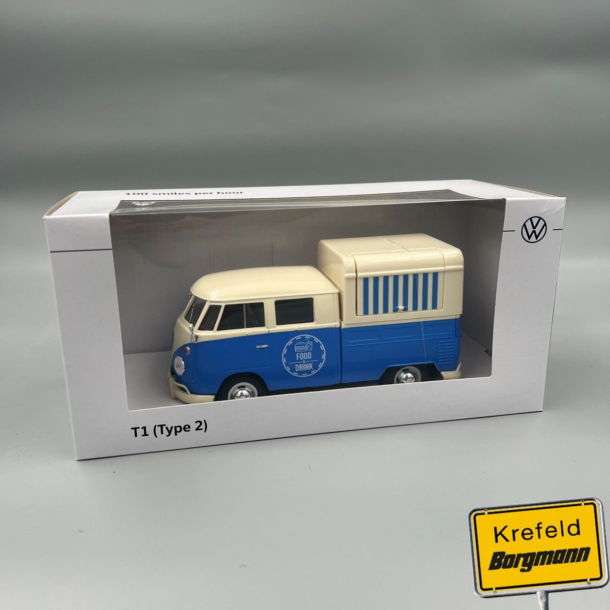 VW T1 Bus Modellauto *Borgmann*