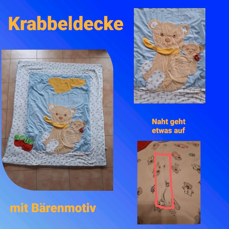 Krabbeldecke Strandtuch Handtuch  Flachkissen Ganzjahresbett in Renchen