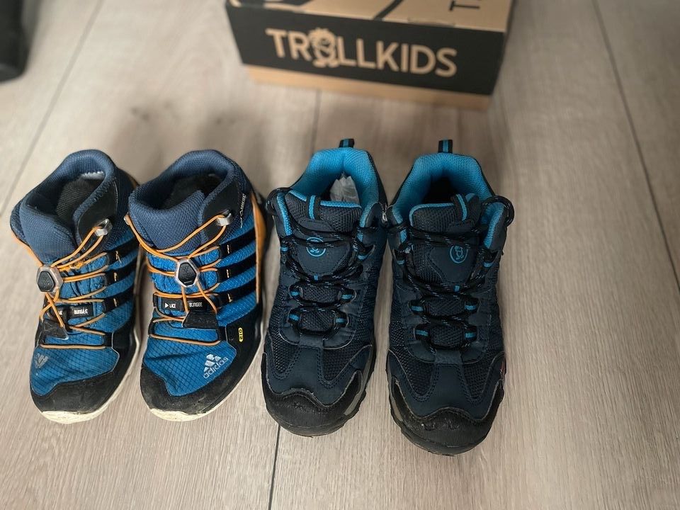 Set Trollkids Fjell  Wanderschuhe  32 Innensohle 21,5 cm NP 60€ in Wolfsburg