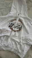 Hoodie weiß Gr. L, Print vorne, warm, kurz Bayern - Furth im Wald Vorschau