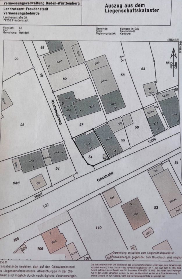 Wohnhaus mit Werkstatt & Hausbar, modernisiert, Maklerfrei! in Eutingen