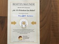 Goldmünze Joe Biden Brandenburg - Blankenfelde-Mahlow Vorschau