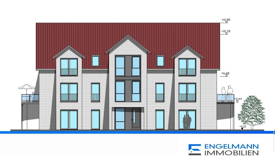 Burgdorf OT Kernstadt - Ergeschoss Wohnung mit 2 ZKB ab dem 01.06.2024 in Burgdorf