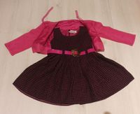 Kleidchen Kleid mit Weste Pink schwarz Bayern - Roggenburg Vorschau