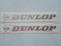 Aufkleber Dunlop Logo silber klein Klarsicht selbstklebend Rheinland-Pfalz - Mutterstadt Vorschau