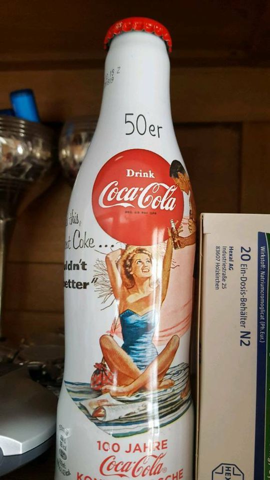 Coca Cola Sammlerflasche in Wackernheim