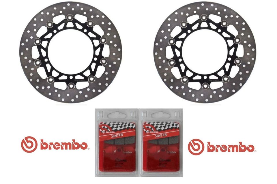 BREMBO, Yamaha YZF-R6,RJ05, RJ09, Bremsscheiben+Bremsbeläge,YZFR6 in Neu Wulmstorf