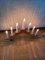 Kerzenständer Kerzenhalter Holz Weiß Weihnachten Deko Fensterbank Hessen - Wächtersbach Vorschau