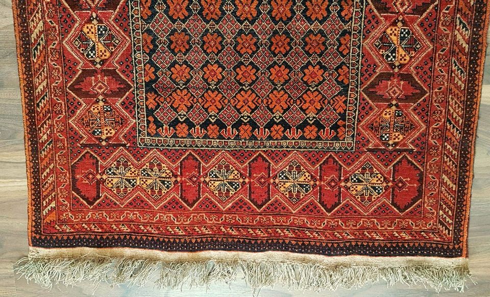 Afschari Orient Teppich Nomaden Tribal Rug Läufer Turkmen Persien in Nürnberg (Mittelfr)