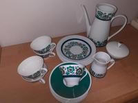 5er Kaffeeset grün DDR Lettin Hessen - Langenselbold Vorschau