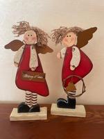 Zwei dekorative Weihnachtsengel ca 20cm hoch Sachsen-Anhalt - Jessen (Elster) Vorschau