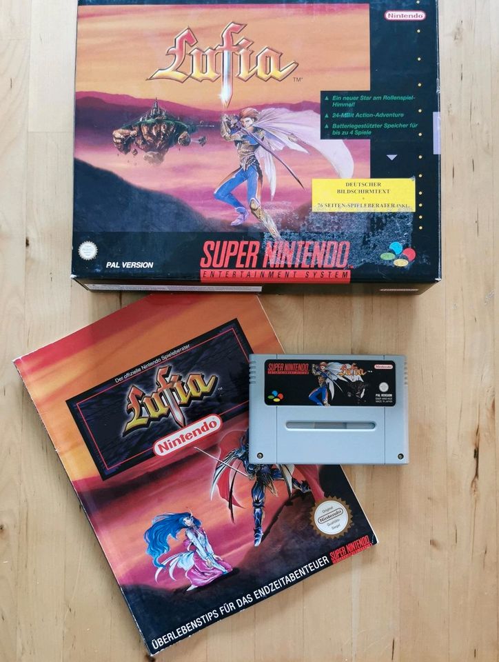 SNES Lufia komplett (inkl. Spieleberater und BigBox) in Essen