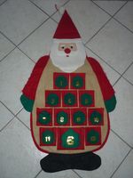 Adventskalender Wand Filz Weihnachtsmann wendbar XXL ca.100 cm Hessen - Langen (Hessen) Vorschau