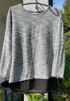 Esmara Blusenshirt grau/schwarz Gr. 44/46 XXL Bayern - Gröbenzell Vorschau