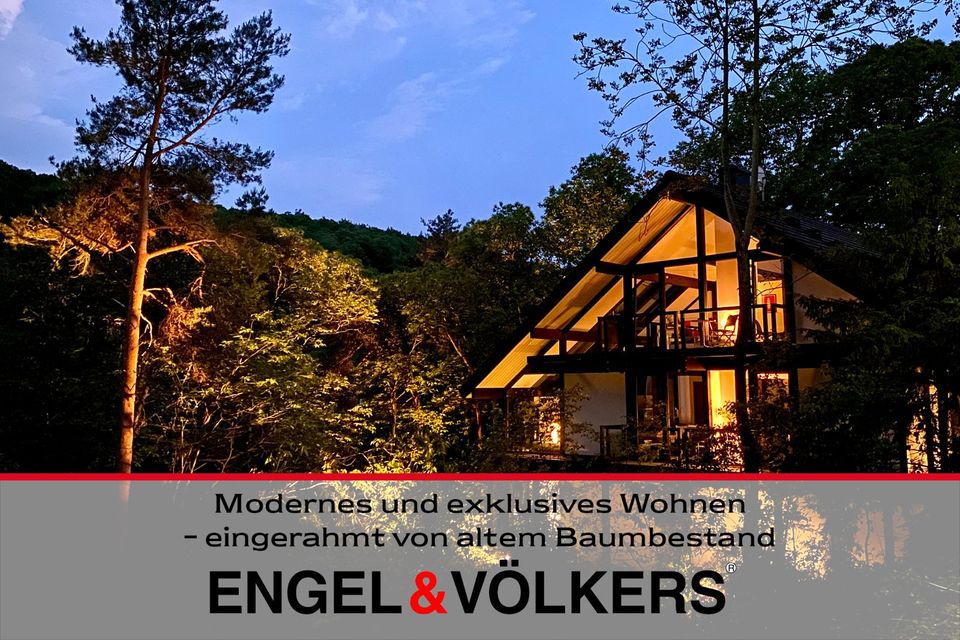 Modernes und exklusives Wohnen – eingerahmt von altem Baumbestand in Dörrenbach