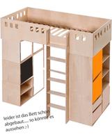 komplettes Hochbett Rudi aus Birke Multiplex von JAKO-O Düsseldorf - Eller Vorschau