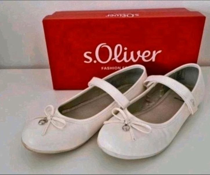 Mädchen Schuhe Ballerinas S.Oliver 38 weiß in Bonn