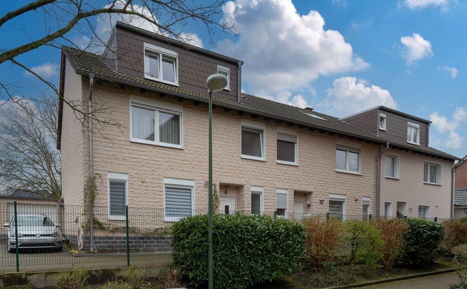 Familienfreundliches Reihenendhaus mit viel Platz, großer Terrasse & Garage in Lünen